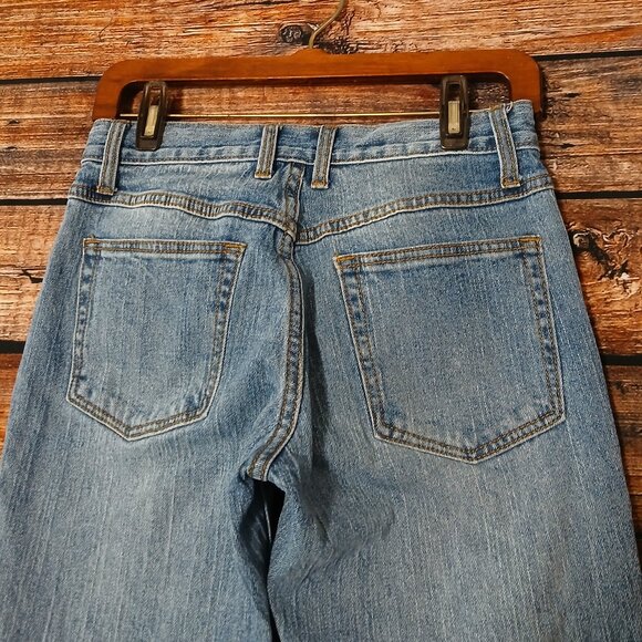 J Galt Jeans Size Small Shanghai Flared Blue Denim Stretch Mid Rise John Galt - Picture 5 of 8